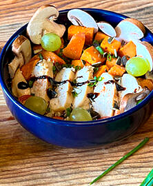 Poké bowl au poulet