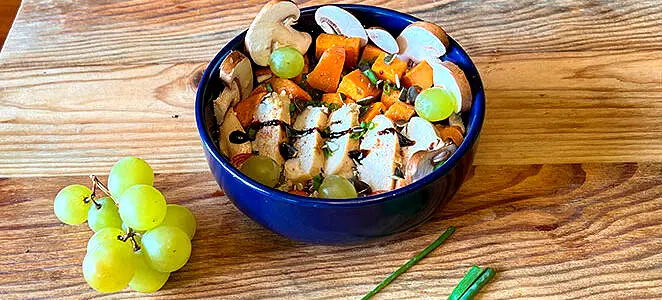 Poké bowl au poulet