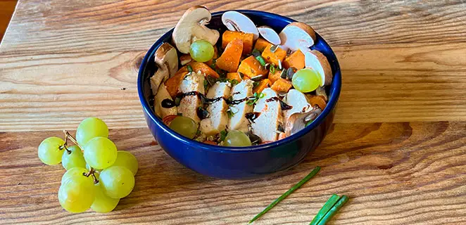 Poké bowl au poulet