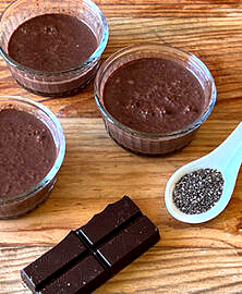 Chia pudding au chocolat