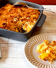 Crumble pomme mangue (sans farine)