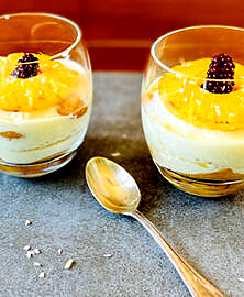 Tiramisu léger à l’ananas et noix de coco