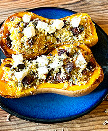 Butternut aux fruits secs et graines