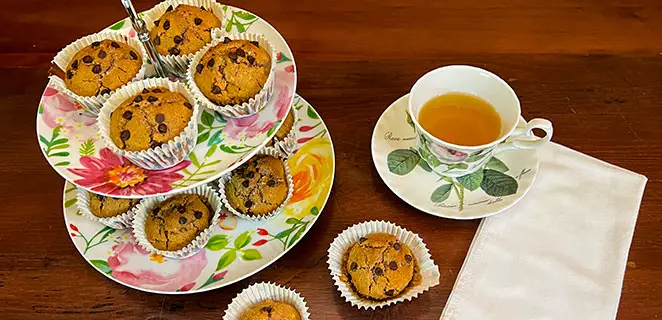 Muffins banane coco