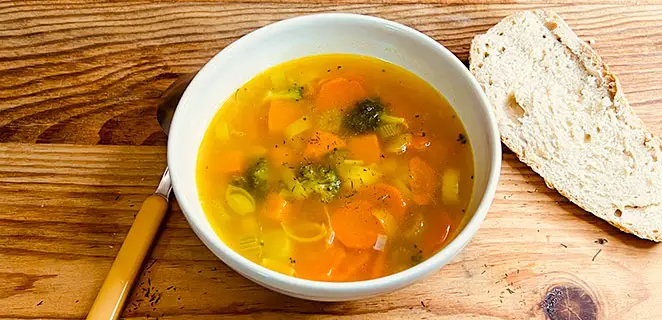 Soupe de légumes d’hiver