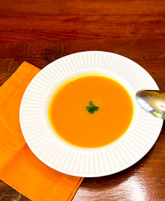 Velouté butternut et carotte