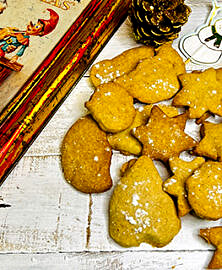 Sablés de Noël à la cannelle (sans gluten)