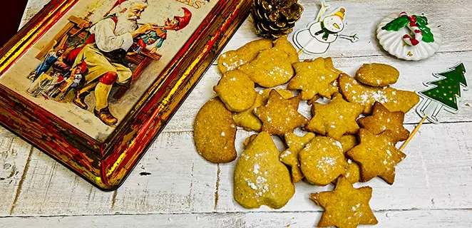 Sablés de Noël à la cannelle (sans gluten)