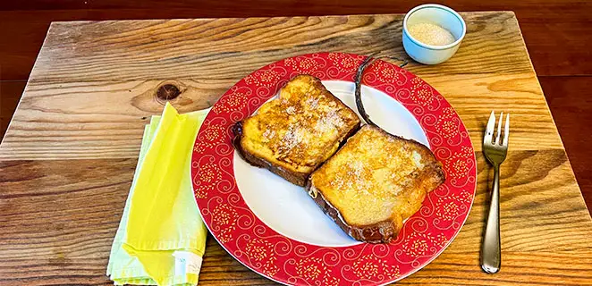 Brioche façon pain perdu