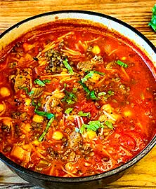 Soupe marocaine (harira)