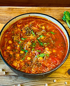 Soupe marocaine (harira)