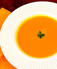 Velouté butternut et carotte