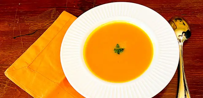 Velouté butternut et carotte