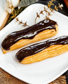 Éclairs au chocolat avec ou sans gluten