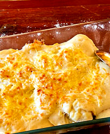 Gratin de chou-fleur (sans gluten)