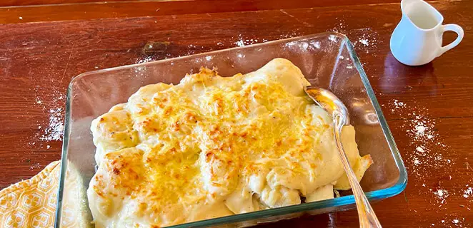 Gratin de chou-fleur (sans gluten)