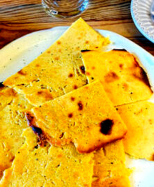 Galette de pois chiches (socca niçoise)