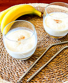 Milkshake à la banane