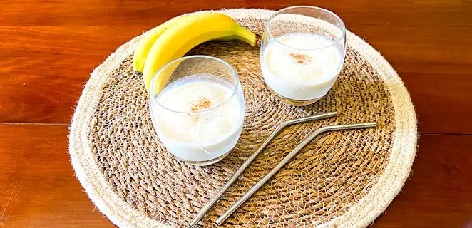 Milkshake à la banane