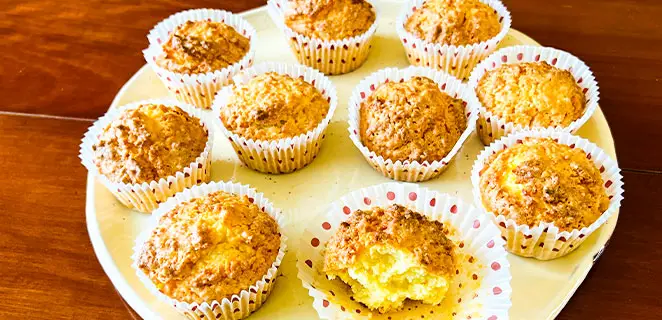 Petits moelleux à la noix de coco