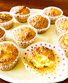 Petits moelleux à la noix de coco