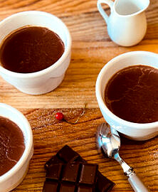 Crème dessert au chocolat