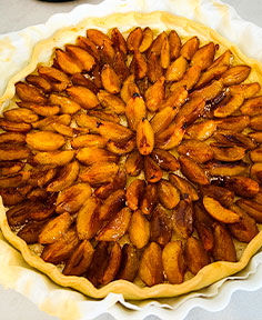 Tarte aux prunes