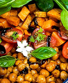 Poké bowl vegan