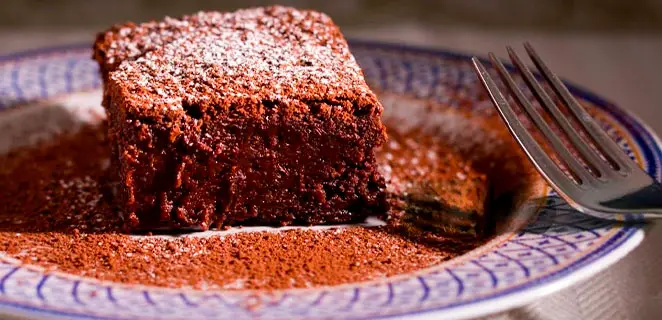 Fondant au chocolat sans sucre ni beurre