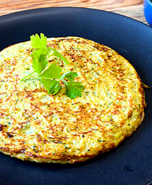 Râpée de courgettes