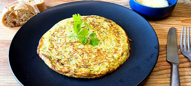 Râpée de courgettes