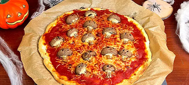 Pizza spécial Halloween