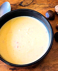 Velouté de chou-fleur au chorizo