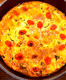 Quiche légère aux légumes