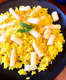 Risotto aux asperges blanches