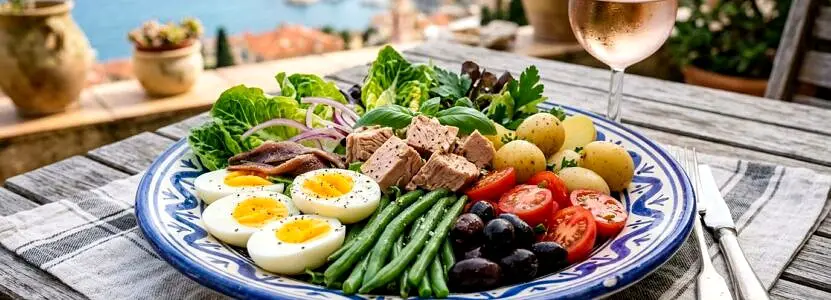 Salade niçoise traditionnelle (la vraie recette)