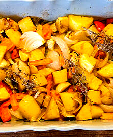 Meli mélo de légumes fondants