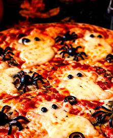 Pizza d’Halloween